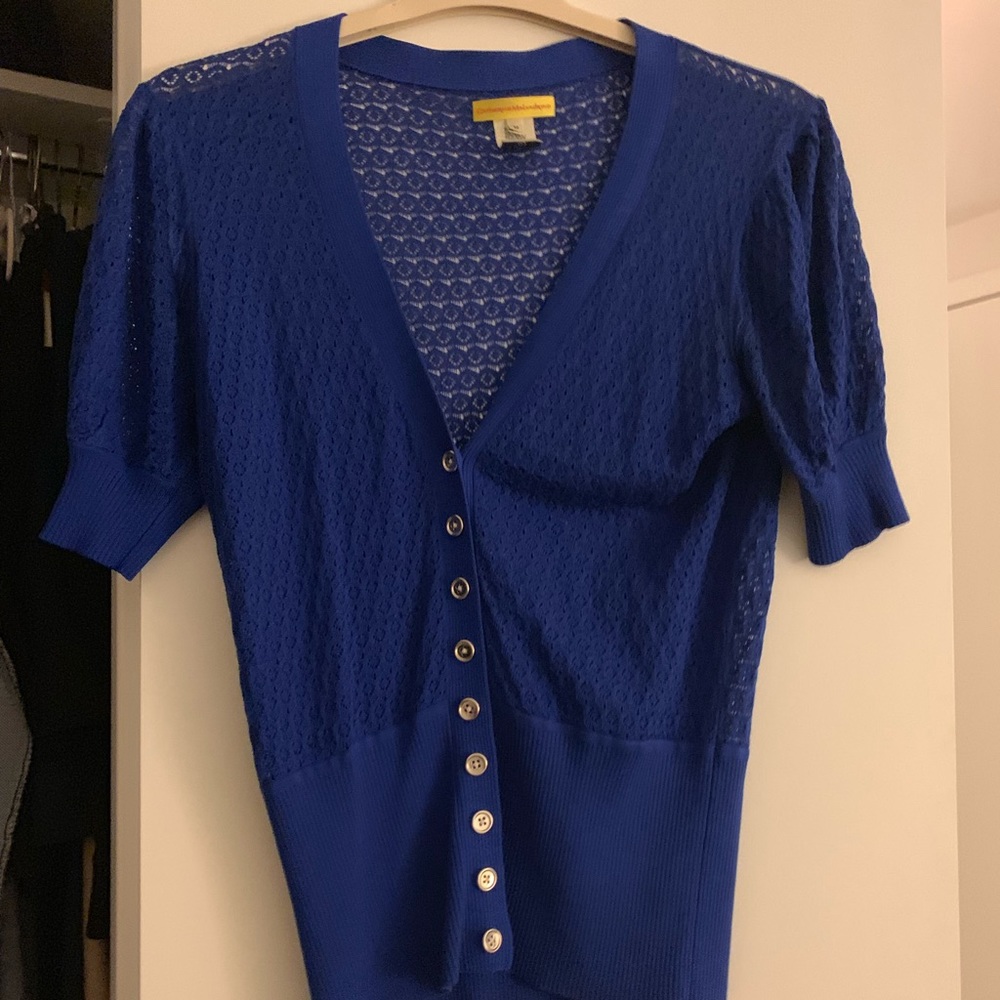 Puff sleeve Catherine maladrino sweater.
